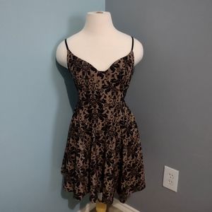 Fit and flare mini dress